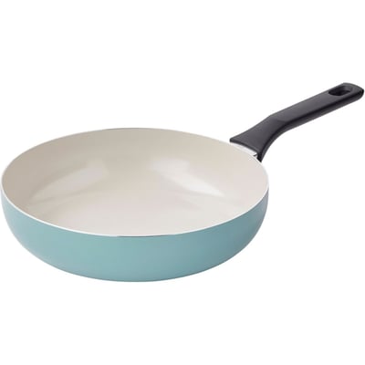 Wok Céramique 28cm vert ESSENTIEL B