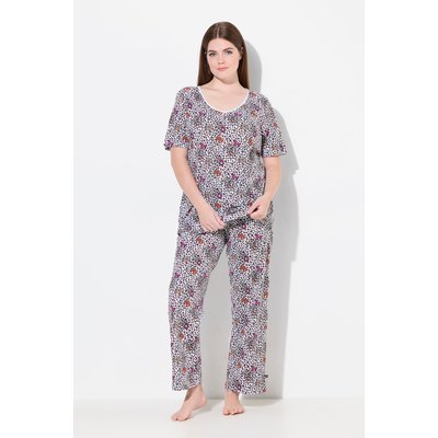 TRUYOU Pyjama, Motif Léopard, Encolure V ULLA POPKEN