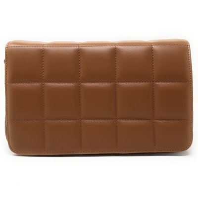 Sac bandoulière en cuir lisse matelassé TIME SQUARE OH MY BAG