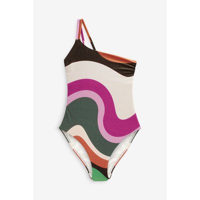 Maillot de bain asymétrique ventre plat NEXT
