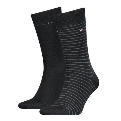 Lot de 2 paires de chaussettes hautes TOMMY HILFIGER
