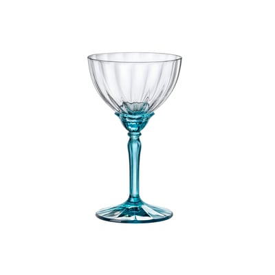 Lot de 4 coupes à Champagne  en verre, FLORIAN BORMIOLI ROCCO