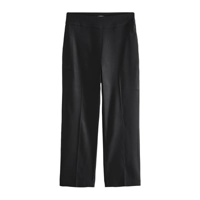 Pantalon tailleur slim court avec lin NEXT