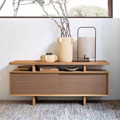 Sideboard Propono, Eiche/Leder AM.PM