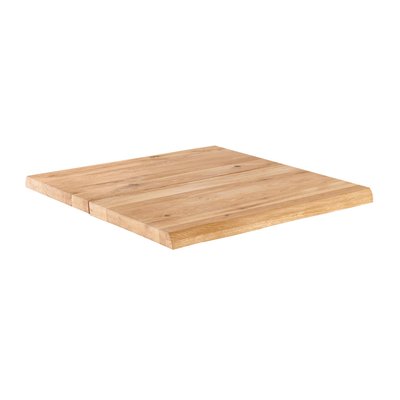Plateau de table en chêne naturel OVIALA
