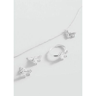Ensemble collier, bague et boucles d'oreilles MANGO KIDS