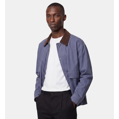 Blouson droit rarbo en coton déperlant GALERIES LAFAYETTE