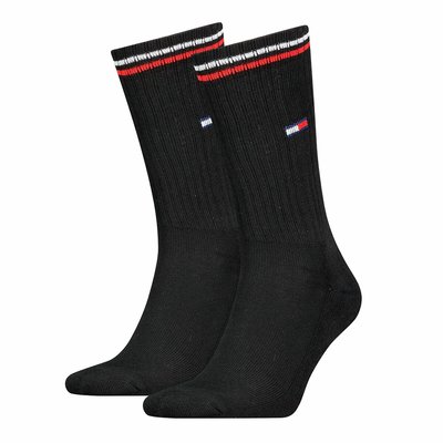 Set van 2 paar hoge kousen, iconic TOMMY HILFIGER