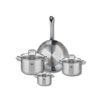 Batterie 1 poêle 28cm + 3 faitouts 12/16/20cm PROFI CITRIN ELO