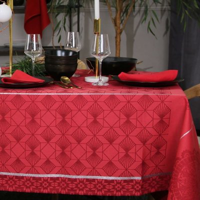 Chemin De Table en Polyester  REVEILLON SUD ETOFFE
