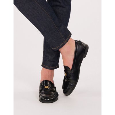 Mocassins à médaille en cuir INES DE LA FRESSANGE PARIS
