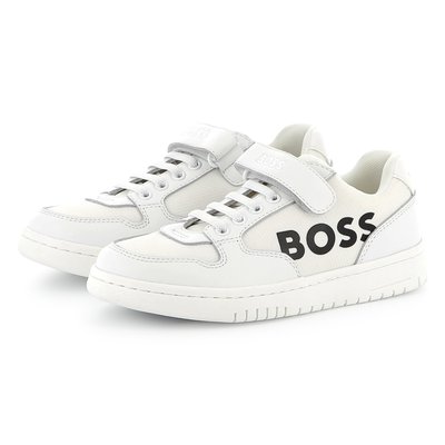 Baskets à lacets et fermeture par bandes auto aggr BOSS KIDSWEAR