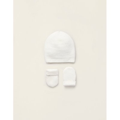 Pack Bonnet + Moufles en Maille ZIPPY