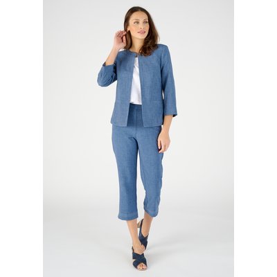 Veste courte effet lin DAMART
