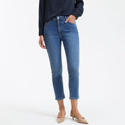 Jean slim raccourci, taille haute LA REDOUTE COLLECTIONS