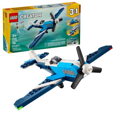 Creator 3 en 1 Aéronef : l'avion de course LEGO