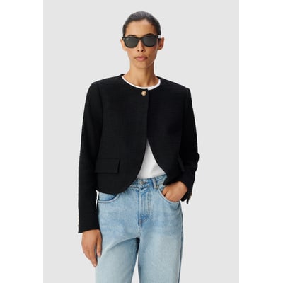 Veste carrée effet tweed IKKS
