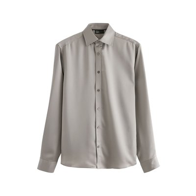 Chemise en satin coupe classique NEXT