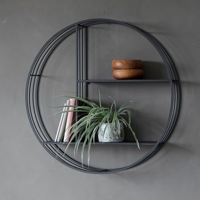 16 x 74cm Metal Wall Storage Unit SO'HOME