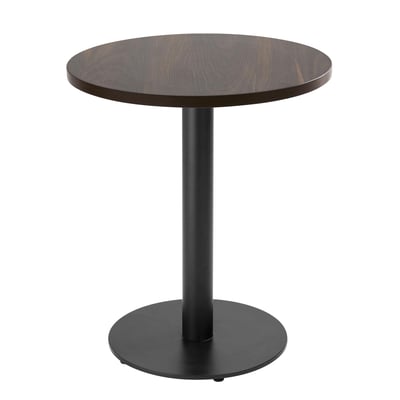 Table ronde en aggloméré avec revêtement mélaminé RIVOLI OVIALA