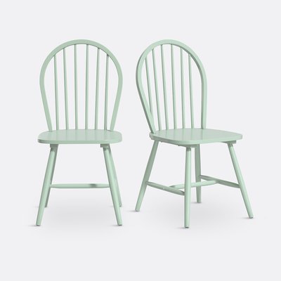 Set van 2 stoelen met spijlen, Windsor LA REDOUTE INTERIEURS