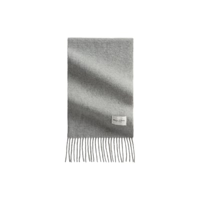 Écharpe en laine tissée avec de longues franges MARC O'POLO