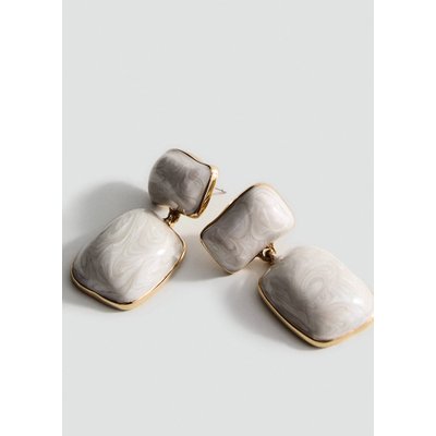 Boucles d'oreilles perles pendantes MANGO