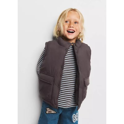 Gilet matelassé poches MANGO BABY
