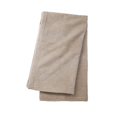 Plaid en flanelle marron, REVERSO BOSS HOME