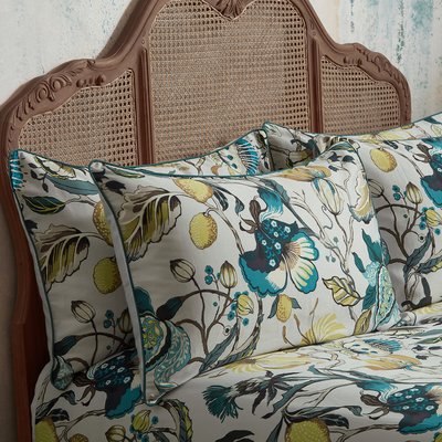 Morton Timeless Floral 100% Cotton Pillowcase EW BY EDINBURGH WEAVERS