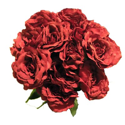 Bouquet de 11 roses artificielles parfumées ARTIFICIELLES
