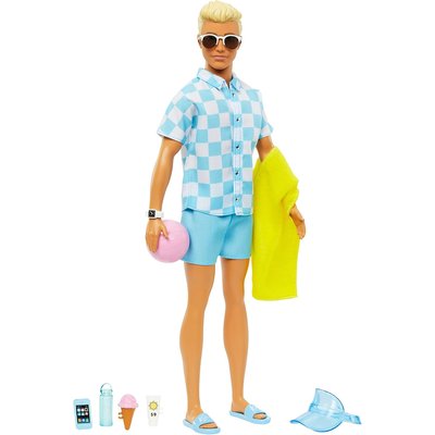 Barbie Ken - Journée de détente en plage MATTEL