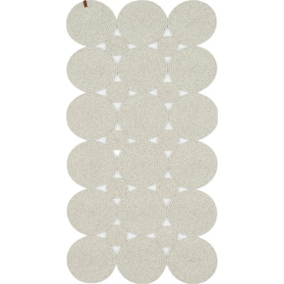 Tapis intérieur extérieur tissé main aspect jute ICA NOVATREND