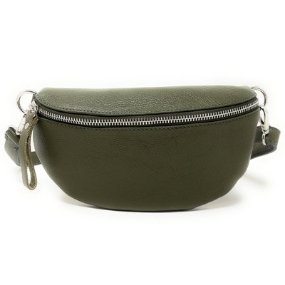 Sac banane en cuir grainé italien LOU OH MY BAG