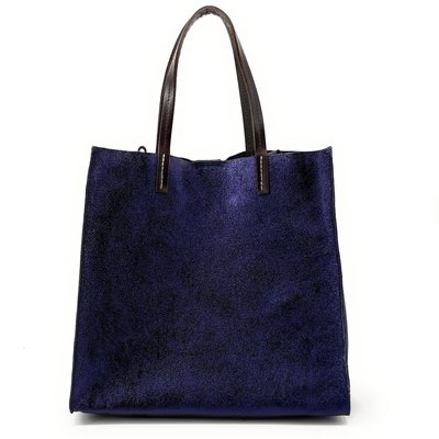 Sac à main en cuir italien SILVER OH MY BAG
