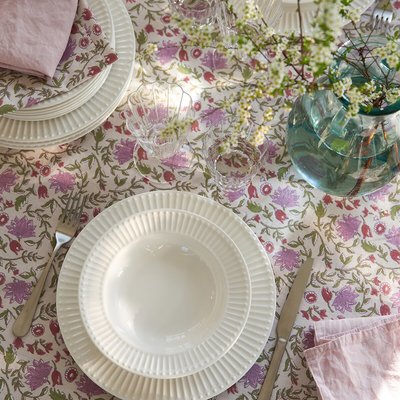 Set of 6 Jewely Porcelain Soup Bowls LA REDOUTE INTERIEURS