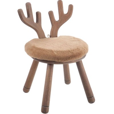 Chaise en bois avec coussin, Jennette JOLIPA