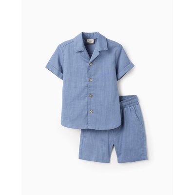 Chemise + Short en Coton ZIPPY