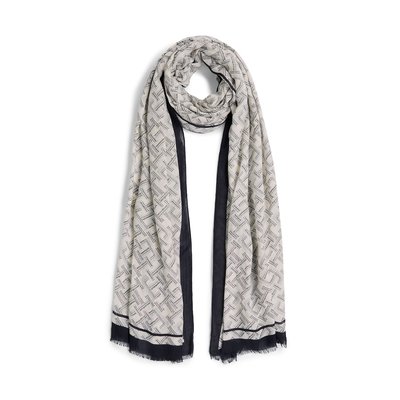 Sciarpa stampata con monogramma TOMMY HILFIGER