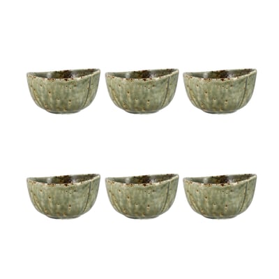Lot de 6 coupelles 16cm en porcelaine, SIGMA OGO LIVING