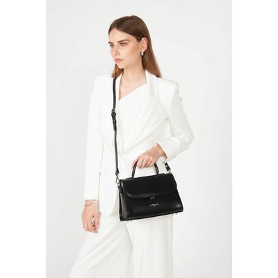 Sac à bandoulière en cuir M SUAVE EVEN LANCASTER