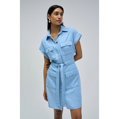Robe salsa bleu discount