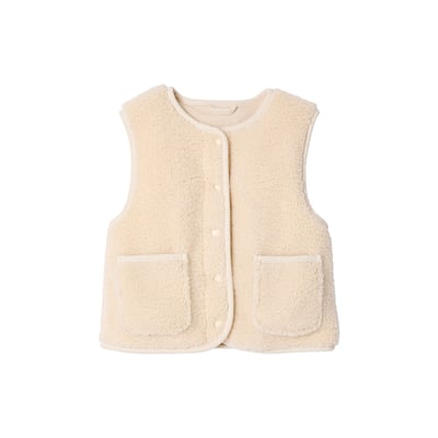 Gilet sans manches en sherpa VERTBAUDET