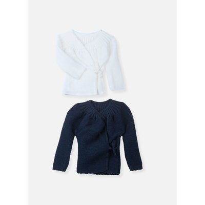 Lot de 2 Brassières à Liens LA MANUFACTURE DE LAYETTE