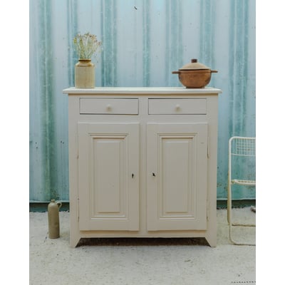 Buffet en bois beige clair Gilbert N°1909 - Bon état DEBONGOUT
