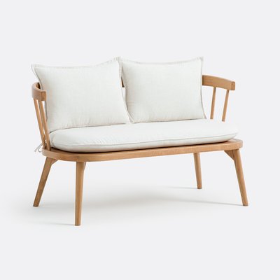 Banquette de table chêne et tissu, Portman LA REDOUTE INTERIEURS