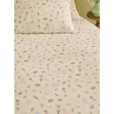 Parure de lit en coton brossé bedtime books NEXT