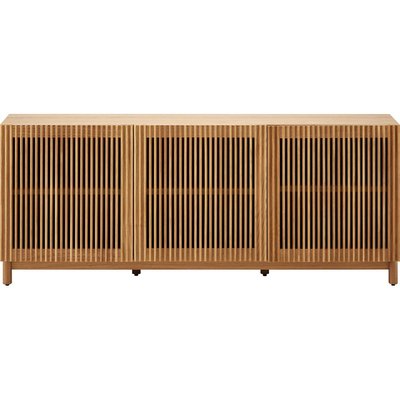 Buffet 3 portes bois/frêne - UMEA HOMIFAB