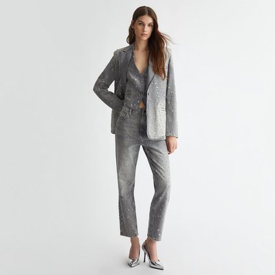 Veste tailleur jean femme La Redoute