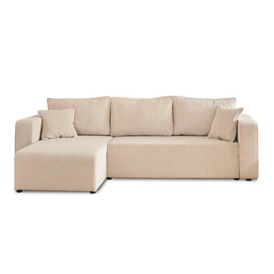 Canapé d'angle convertible 4 places, TOPAZE LISA DESIGN